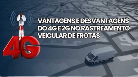 Mapa de cobertura do rastreador 2G mostrando seu alcance nacional.