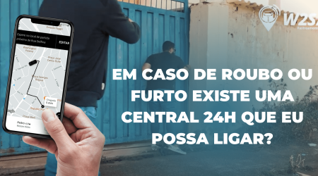 Em caso de Roubo ou Furto existe uma Central 24h que eu possa ligar?