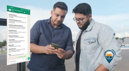 Bloqueio do Veículo através do WhatsApp